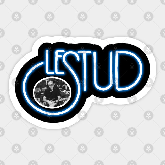 Geddy Lee the Stud Sticker by RetroZest